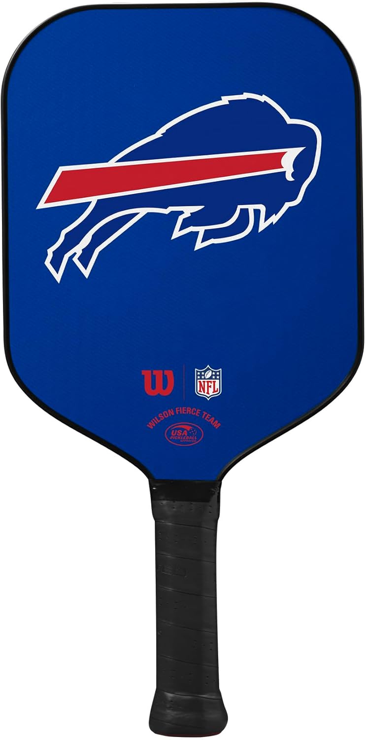 Wilson Fierce Team NFL Bills Pickleball Paddle